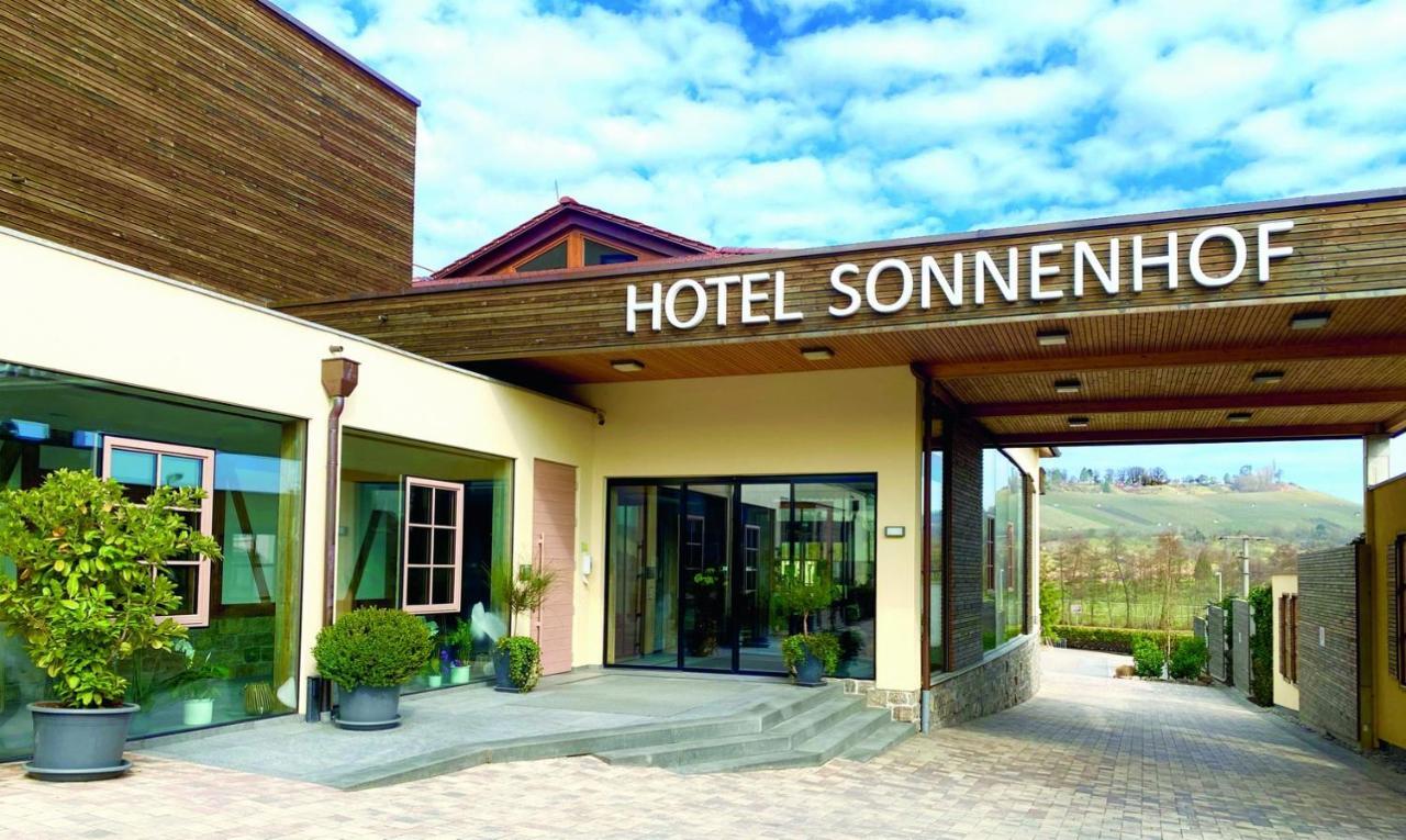 Hotel Sonnenhof อัสปาค ภายนอก รูปภาพ